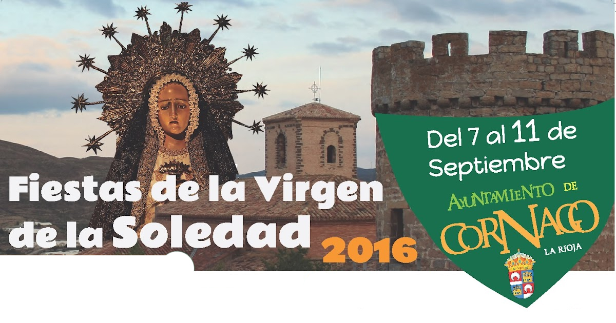 Fiestas patronales en honor a Nuestra Señora de la Soledad 2016 Cornago